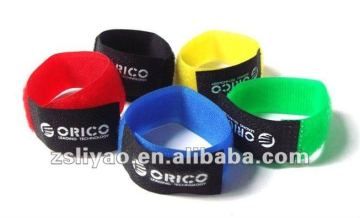 Printed Logo hook and loop Cable Straps/hook and loop Cable Straps/hook and loop Cable Tie