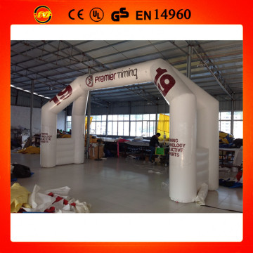 inflatable advertising white arch/inflatable entrance arch/black arch