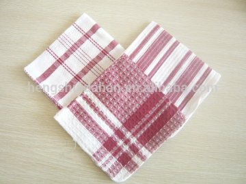 textile cotton yarn tea towels for soft drinks