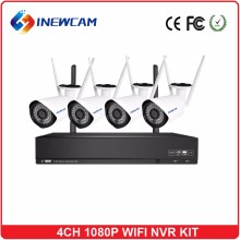 HD 2MP/1080P 4 Camera P2P POE wireless cctv system