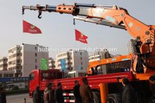 high quality 90on knucle boom truck mounted crane for sale,SQ1800ZB6