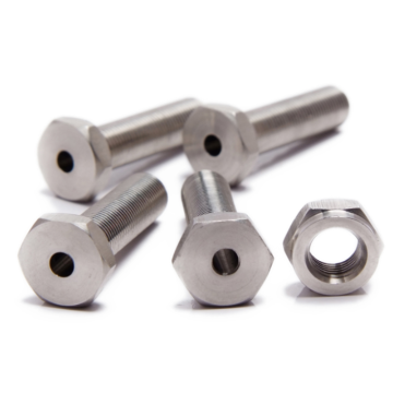 Hex Nut Bolt Set Hollow Bolt With Hole