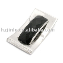 paypal- 08 noble silver jewelry, 925 silver pendant with zircon