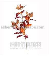 artificial oak leaves