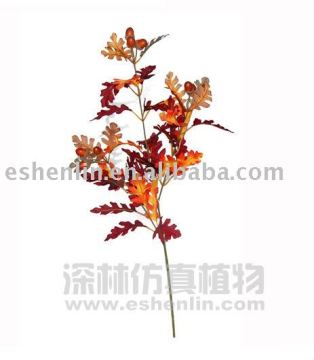 artificial oak leaves