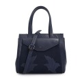 Cow Leather Handbag Ladies Newest Embroidered Tote Bags