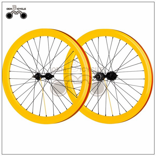 700C 40mm fix double-walled aluminum wheelset14