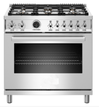 36 inch Dual Fuel Range 6 Burner
