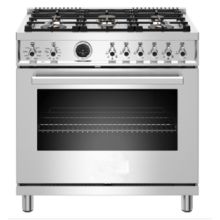 36 inch Dual Fuel Range 6 Burner