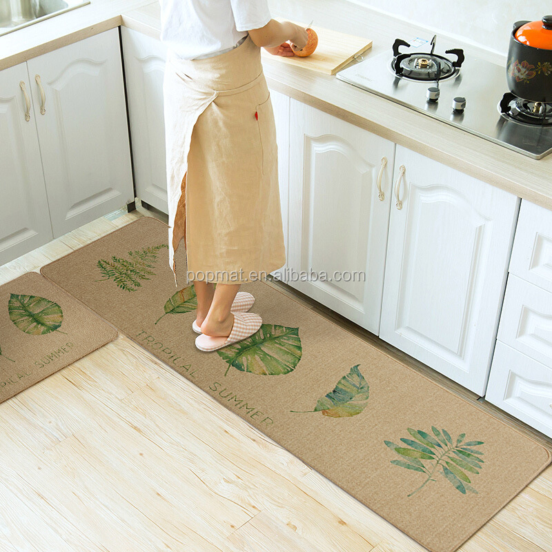 Tappetino per pavimento da cucina non slip assorbente di alta qualità tappetino tappeto per la casa in gomma