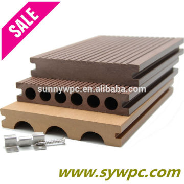 Non-cracking WPC decking boards