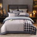 Kilang Borong Pepejal Velvet Duvet Bedding Set