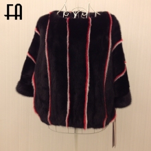 2016 new lady's fashion mink coat