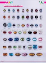 Mix Style decorative lampwork glass beads