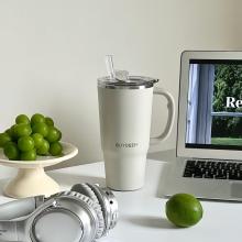 Gigantic Stainless Steel Straw Cup