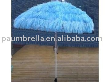 raffia umbrella