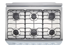 Commercial Stainless Steel Gas 6 Burner Gas Range