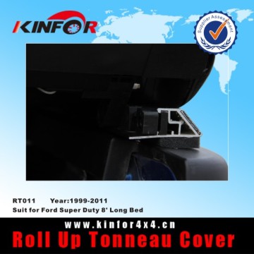 Tri-fold tonneau cover hard tonneau cover