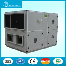 Rotor type heat recovery fresh air handle unit evaporative condensing heat moisture