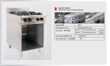 Catering equipment gas kitchen stoves for restaurant