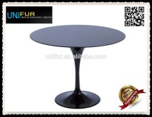 Famous design tulip dining table marble with aluminum base