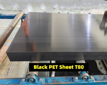 Black PET Plastic Sheet Engineering Sheet For Sale