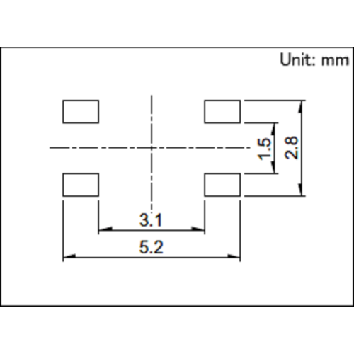 Oberflächenmontage Typ Light Touch Switch