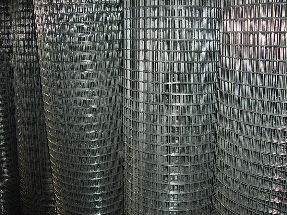 Bangunan kawat galvanis baja Stainless Welded Mesh