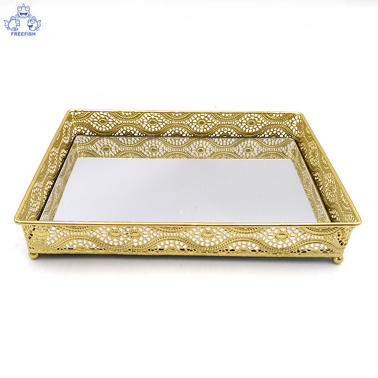 Decorative Jewelry Perfume Organizer Tray