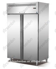 2 doors upright stainless steel refrigerator/commerical kitchen freezer