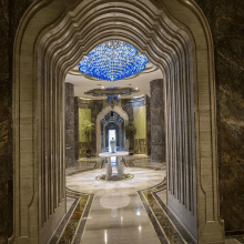 Customization Stone Arch Door Rod