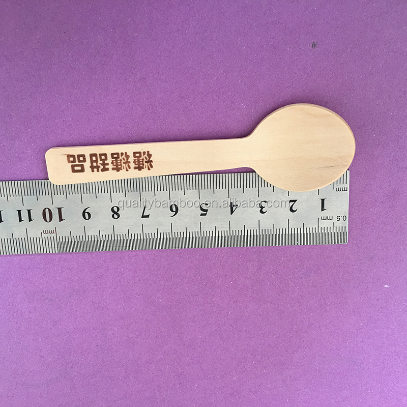Holzlöffel mit Logo Wooden spoon with logo