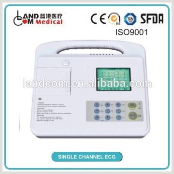 Single channel ECG with CE