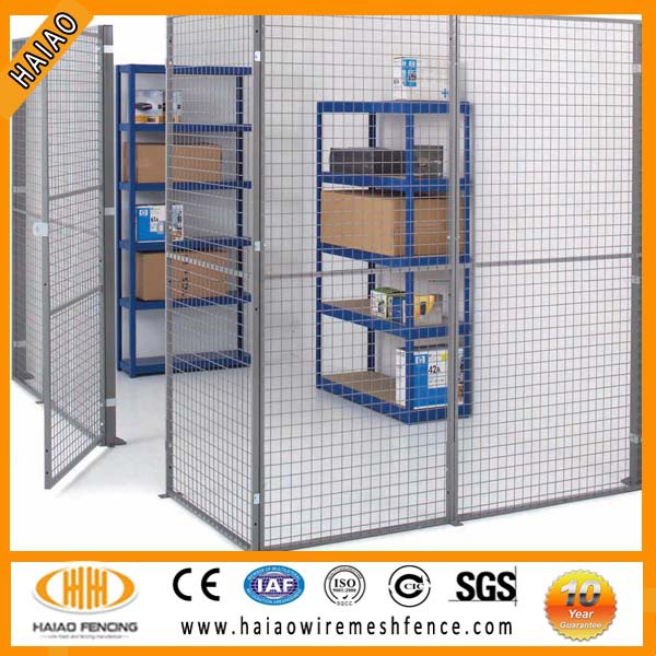 Made in China security partition wall wire mesh fence for warehouse