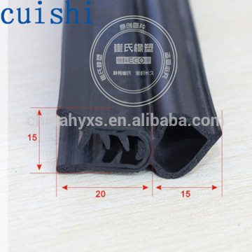 EPDM material Car Front Door Inner Belt Weather Sealing Strips