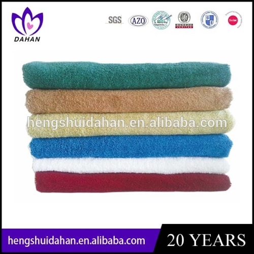 solid color terry face towels/hand towel cotton