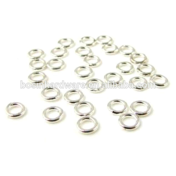 Fashion High Quality Metal Silver Plated Jump Ring