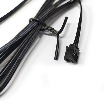 Single head tinned 2.5mm LED power cable