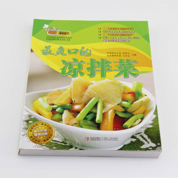 softcover cook book printing