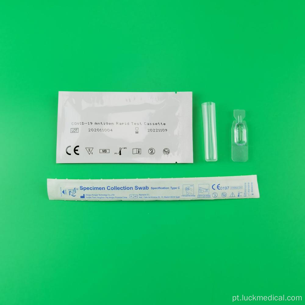 Kit de teste de diagnóstico de antígeno rápido