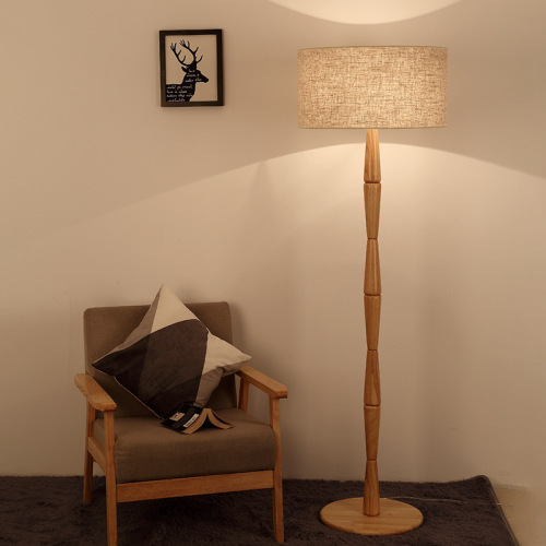 LEDER decoratieve hoge vloerlamp