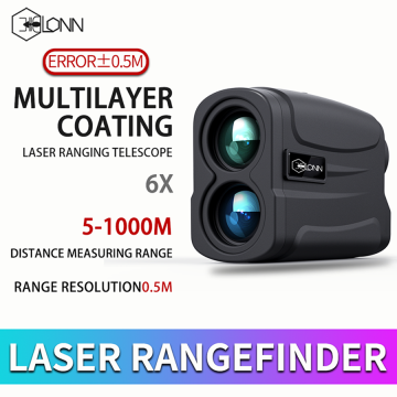 Télémètre de golf laser à mesure de hauteur à deux points