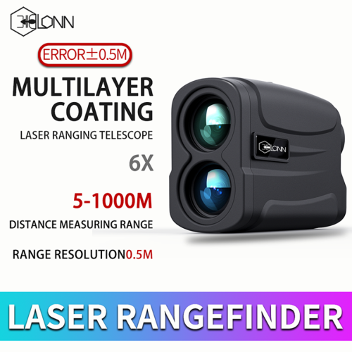 Two Points Height Measurement Laser Golf Rangefinder