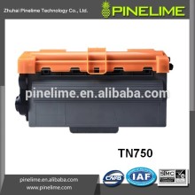 Printer toner cartridge TN750 suitable for Brother printer