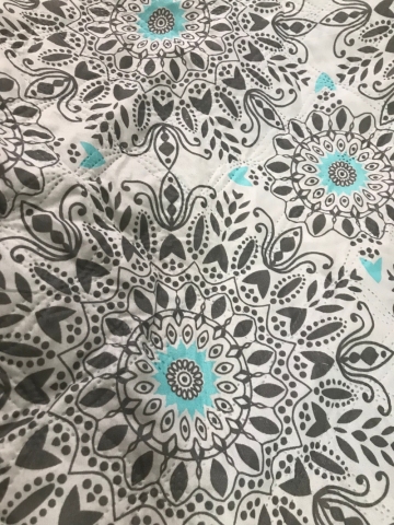 Polyester Pigment Printed Ultrasonic Microfiber Fabrics