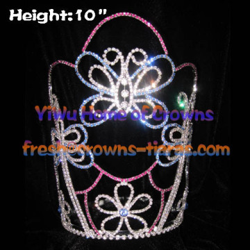 12inch Butterfly Crystal Pageant Crowns