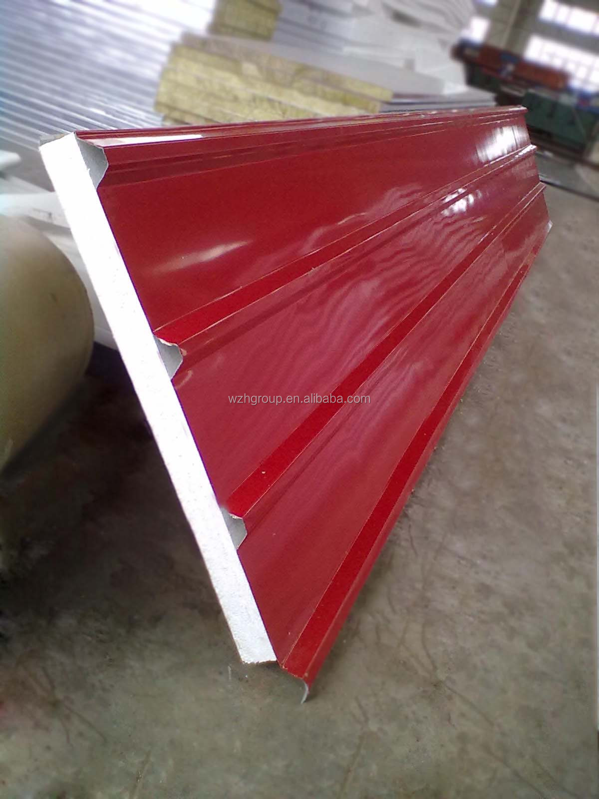 50mm thickness roof eps sandwich panel price /roof panels