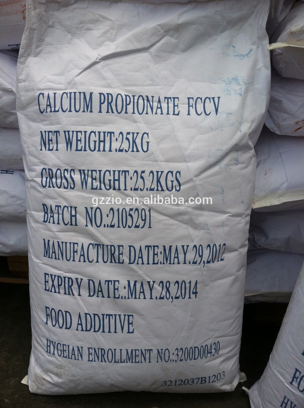 ISO Food additives preservative e282 calcium propionate with competitive price