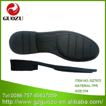 pure black shoes sole,non slip sole