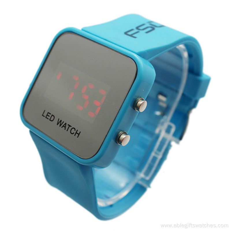 2016 Latest Promotional Gift Children Plastic LED Watch